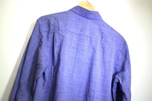 イッセイミヤケメンのシワ加工シャツ