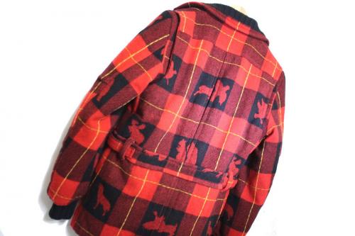 ディースクエアードのウィンチェスターチェックハンティングジャケット