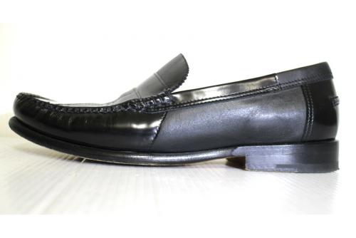 エルメスのパッチワークローファー