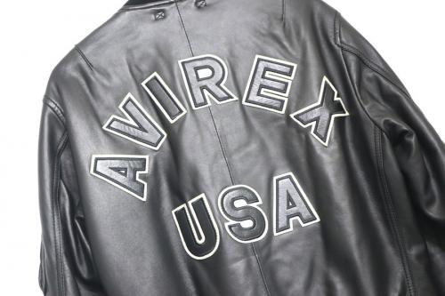 LAMB LEATHER MA-1のメンズ