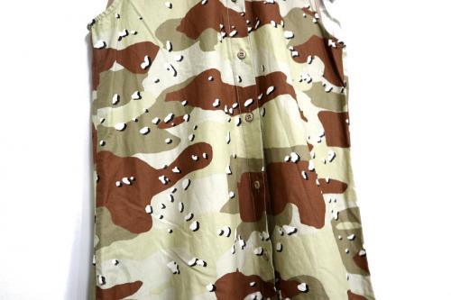 エムエムシックス メゾンマルジェラのカモフラシャツワンピース