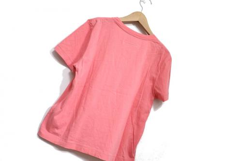 エムエムシックス メゾンマルジェラのロゴ刺繍Tシャツ