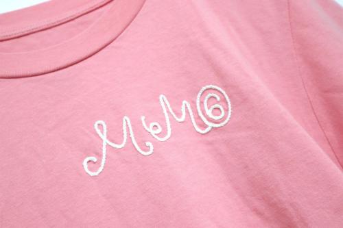 ロゴ刺繍Tシャツの20SS