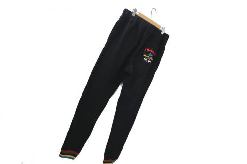 エイプのシャークプリントトラックパンツ