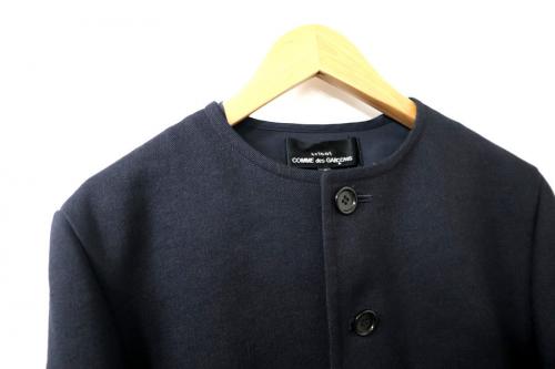 ノーカラーレイヤードジャケットのAD2020