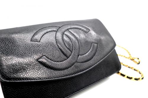 ココマークチェーンウォレットのオールドシャネル