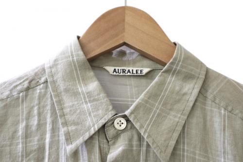 SUPER LIGHT CHECK BIG SHIRTSの19ss