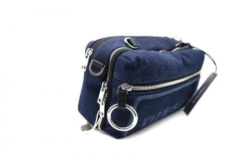 ディーゼルのデニムコンパートメントデニムワンハンドルバッグ