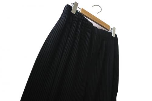 プリーツワイドパンツの19AW