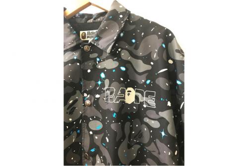 RELAXED SPACE CAMO COACH JACKETのメンズ