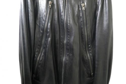 5 ZIP LEATHER BLOUSONの14AW ハの字
