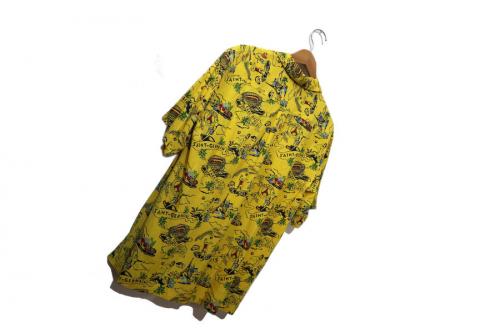 エディフィス×パリ・サンジェルマンのコラボアロハシャツ