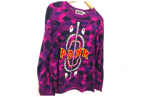 Color Camo PONR Shark L/S Teeのメンズ