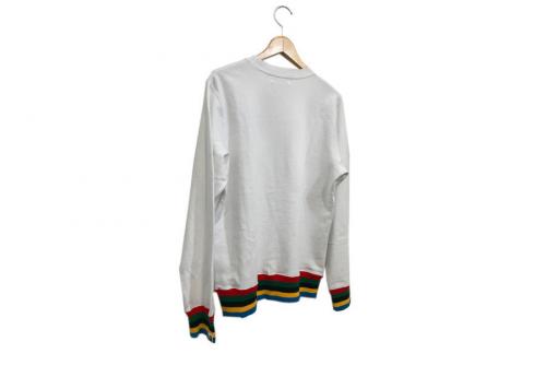 エイプのCOLLEGE LINE RIB CREWNECK