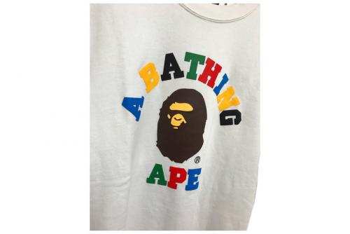 COLLEGE LINE RIB CREWNECKのメンズ