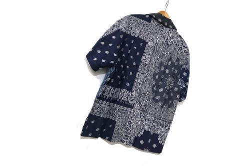 チルドレン オブ ザ ディスコーダンスのVINTAGEB BANDANA PATCH WORK SHIRT