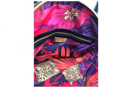 2WAYメタルハンドルバッグのレディース