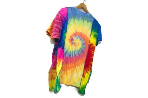 リビルド　バイ　ニードルスの5 CUITS タイダイコットンジャージTシャツ