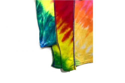 5 CUITS タイダイコットンジャージTシャツのメンズ