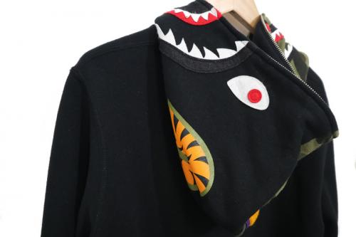 シャークフルジップパーカーのメンズ