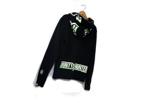 ア ベイシング エイプ×バウンティーハンターのMad Shark Full Zip Hoodie