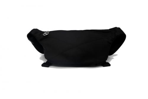 リサイクルナイロンカラーブロックウエストポーチの21fw