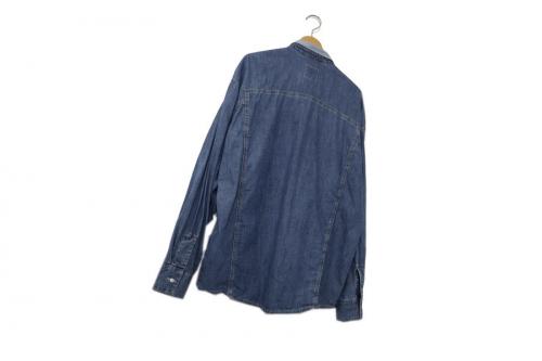 ディーゼルのデニムシャツ　ストレートデニムパンツ