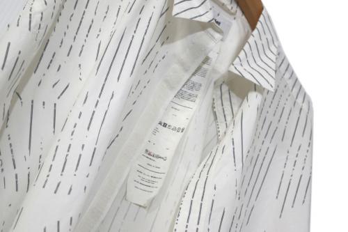 COMPRESSED STRIPE SHIRTの19ss