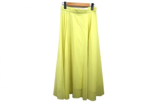 シアーフレアマキシスカートの21SS