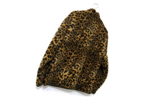 ミスタージェントルマンのレオパードボアブルゾン