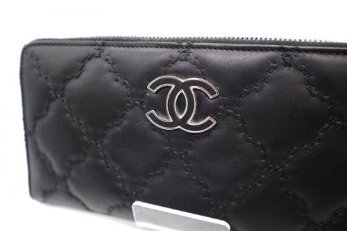 ウルトラステッチラウンドファスナーウォレットのレディース