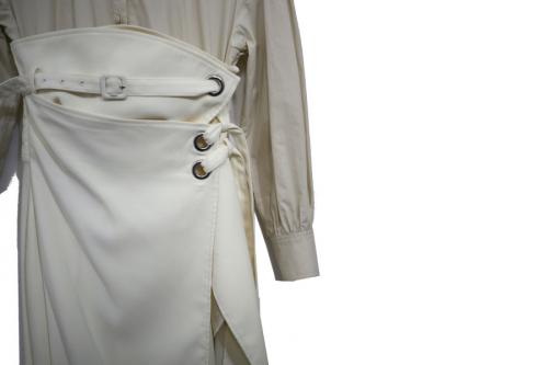 MILLEFEUILLE SHIRT DRESSのレディース