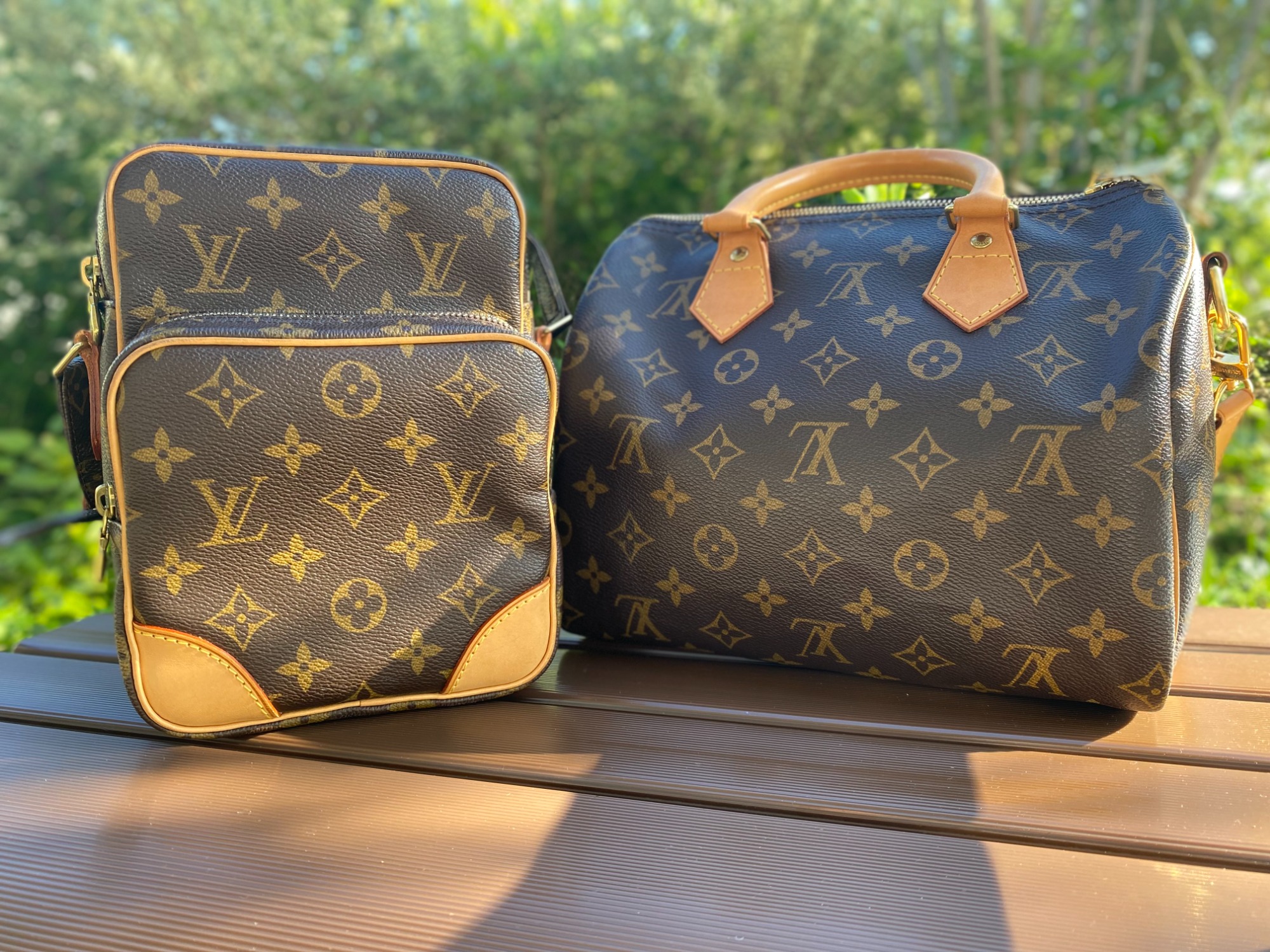 B2】2点，LOUIS VUITTON ルイ・ヴィトン モノグラム バケットGM