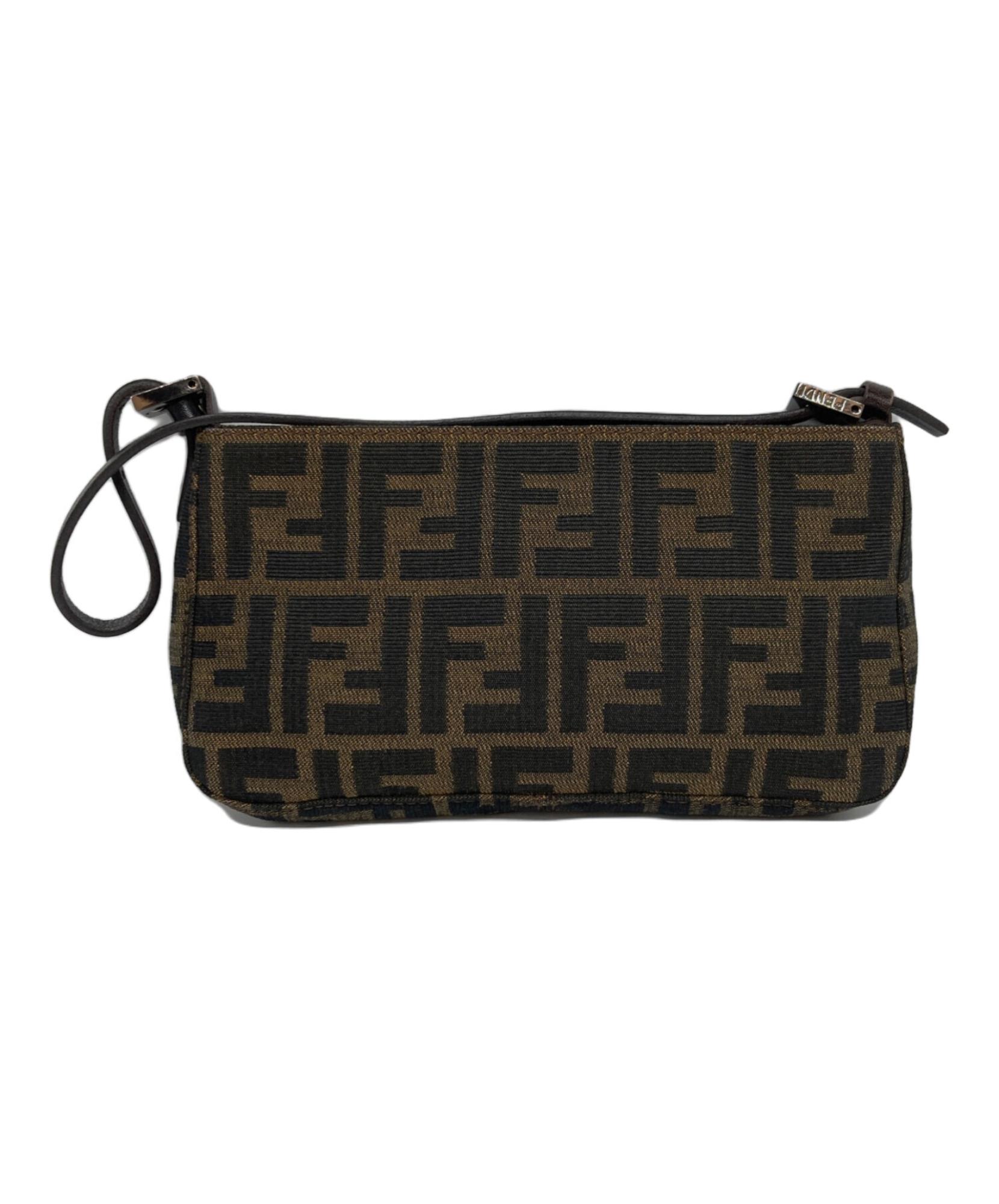 ズッカ柄✨FENDI アクセサリーポーチ キャンバスレザー 極美品 FENDI / フェンディ】ズッカ柄アクセサリーポーチを買取入荷しました