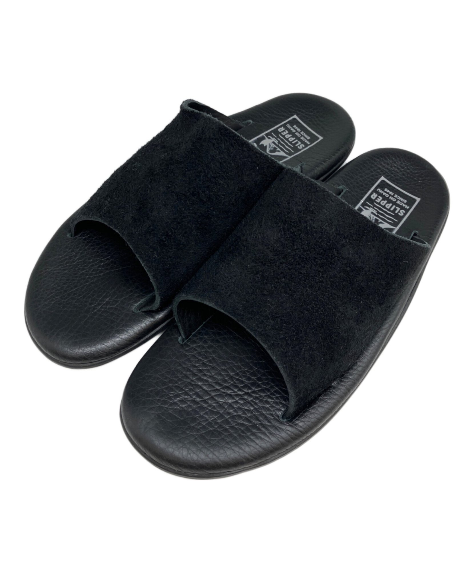 【使用感なし】アイランドスリッパ　シャワーサンダル　黒　US9 ISLAND SLIPPER / アイランドスリッパ】シャワーサンダル | 足元から夏
