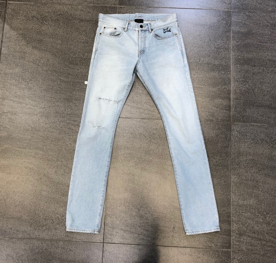 SAINT LAURENT PARIS/サンローランパリ】ダメージスキニーデニム入荷 