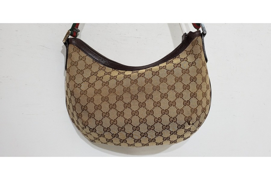 GUCCI/グッチ】GGキャンバス ショルダーバッグ 181092『古着買取 GUCCI/グッチ】GGキャンバス ショルダーバッグ 181092『古着買取