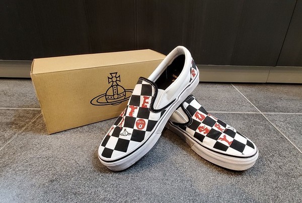 激レア！ Vivienne Westwood ユニオンジャック柄 スリッポン
