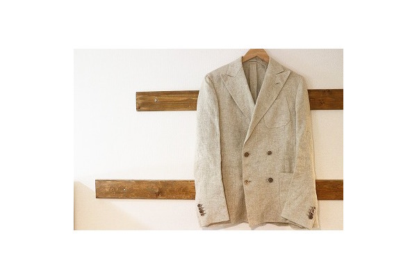 リネンキャンバス ダブルジャケット – LARDINI Online Store