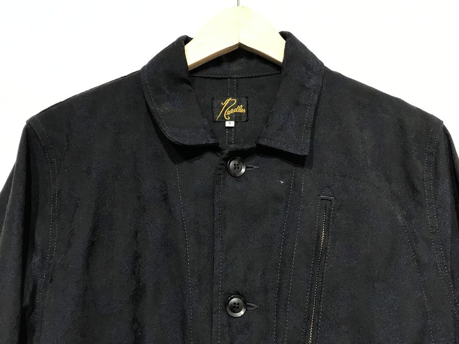 Needles ブラック カバーオール 20%OFF セール ニードルズ NEEDLES カバーオール バックサテン