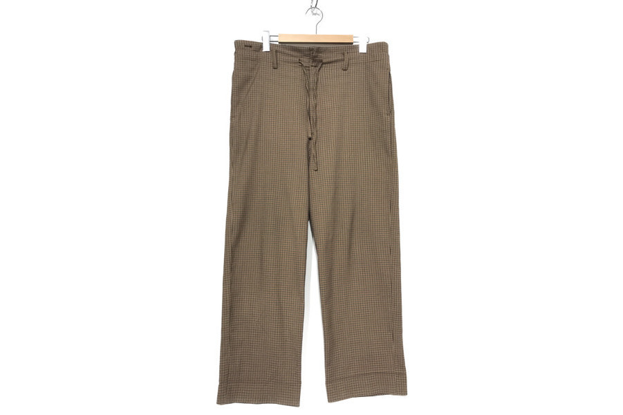 YOKE/ヨーク】チェックパンツ YK19SS0033P 19SS 新着入荷情報
