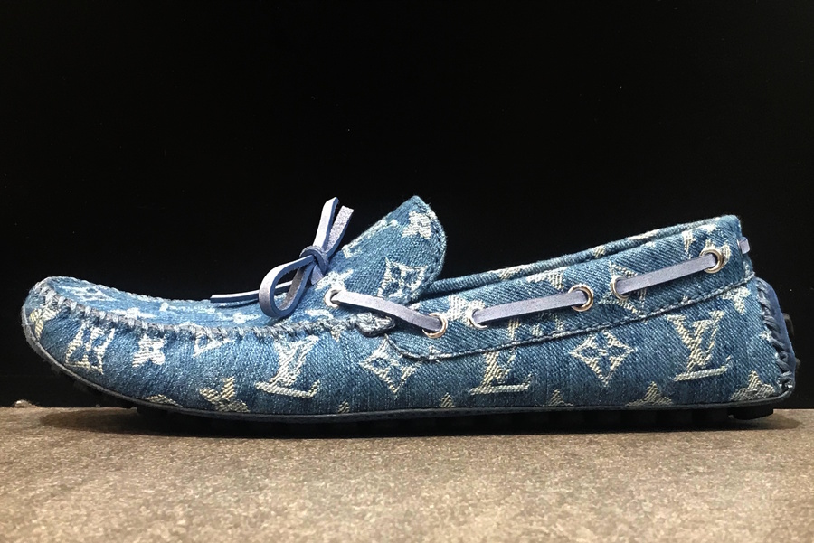 LOUIS VUITTON ルイ・ヴィトン スエードドライビングシューズ horita78_63447