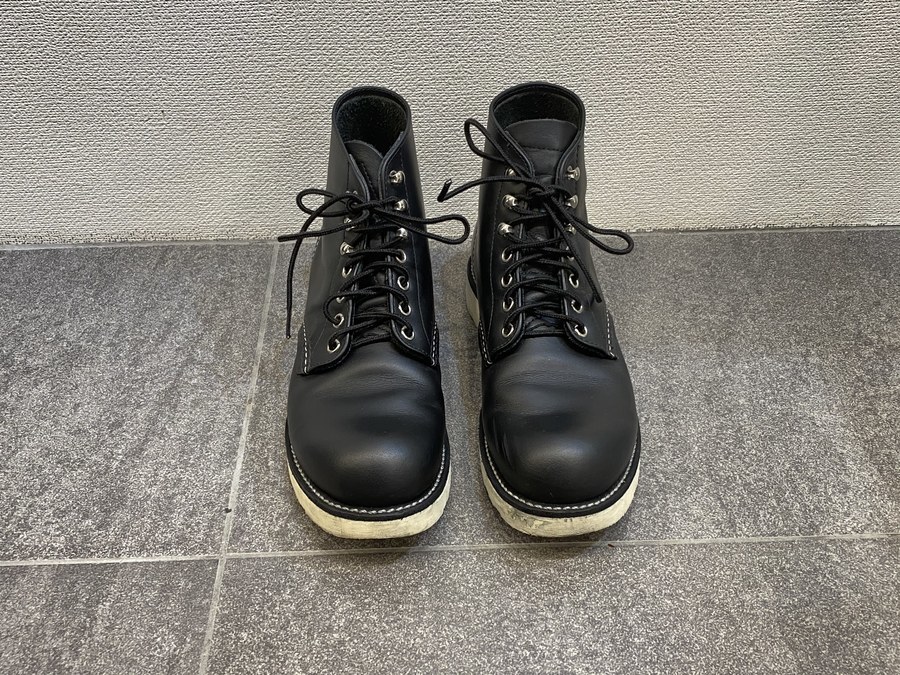 Stussy red 絡まる wing 8165 レッドウイング