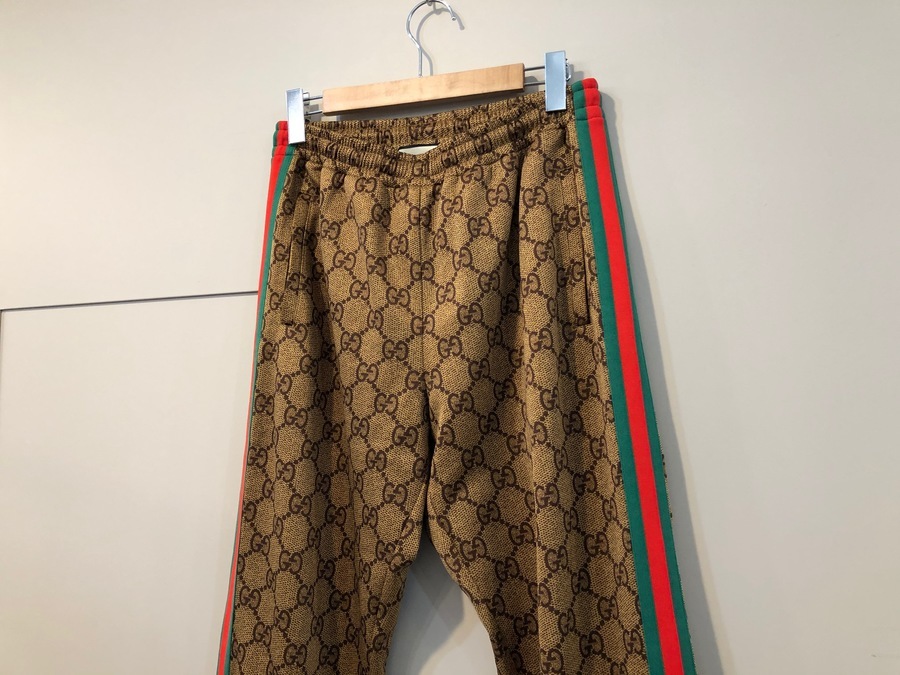 GUCCI/グッチGGテクニカルジャージー ジョギングパンツ、GG