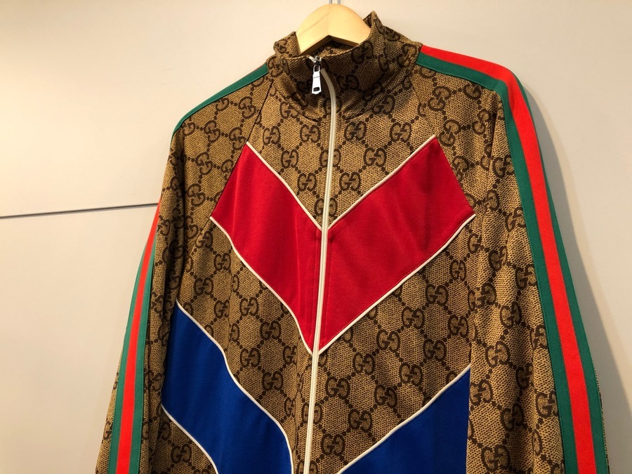 GUCCI/グッチ】GGテクニカルジャージー ジョギングパンツ、GG 