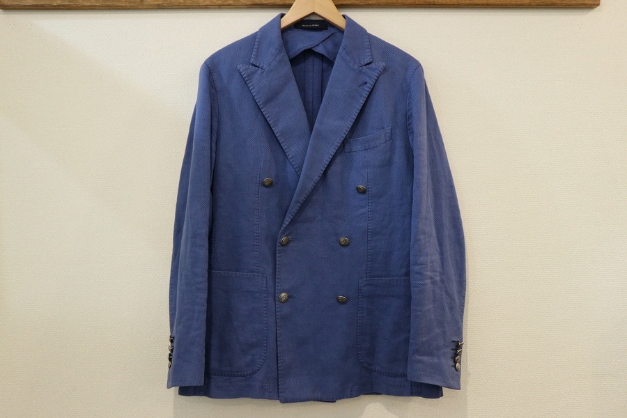 TAGLIATORE ターコイズブルー ダブルブレストジャケット（ダブル  