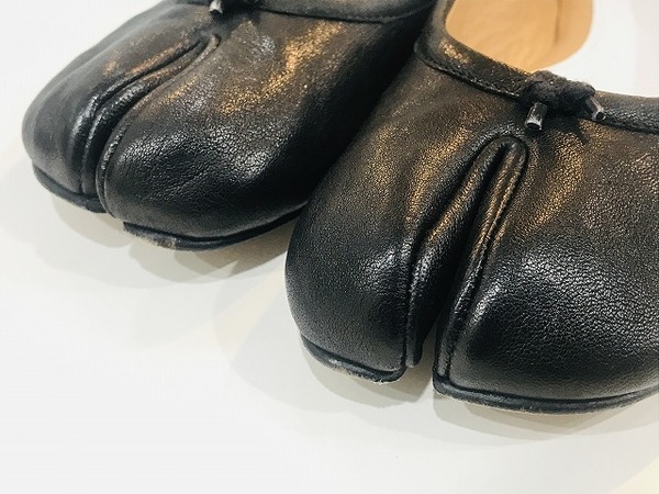 メゾンマルジェラ 足袋バレエ 36 1/2 黒 三越伊勢丹 | Maison Margiela