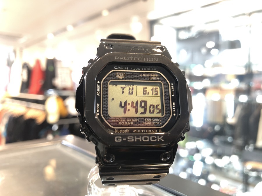 買取強化ブランド【CASIO/カシオ】メタルフレームの腕時計が買取入荷 