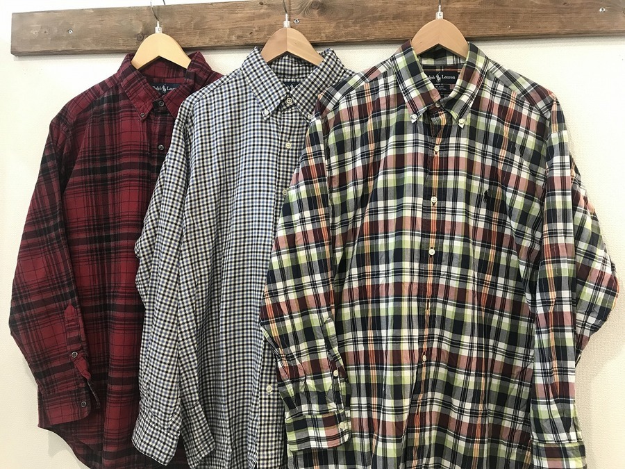 定番ブランド【RALPH LAUREN/ラルフローレン】90's、blakeシャツ