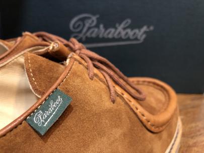 「レザーシューズのPARABOOT 」